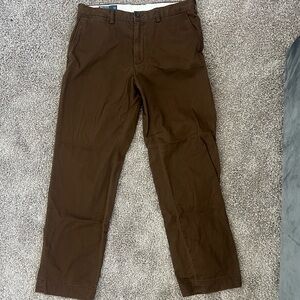 Polo Ralph Lauren Mens Brown Pants